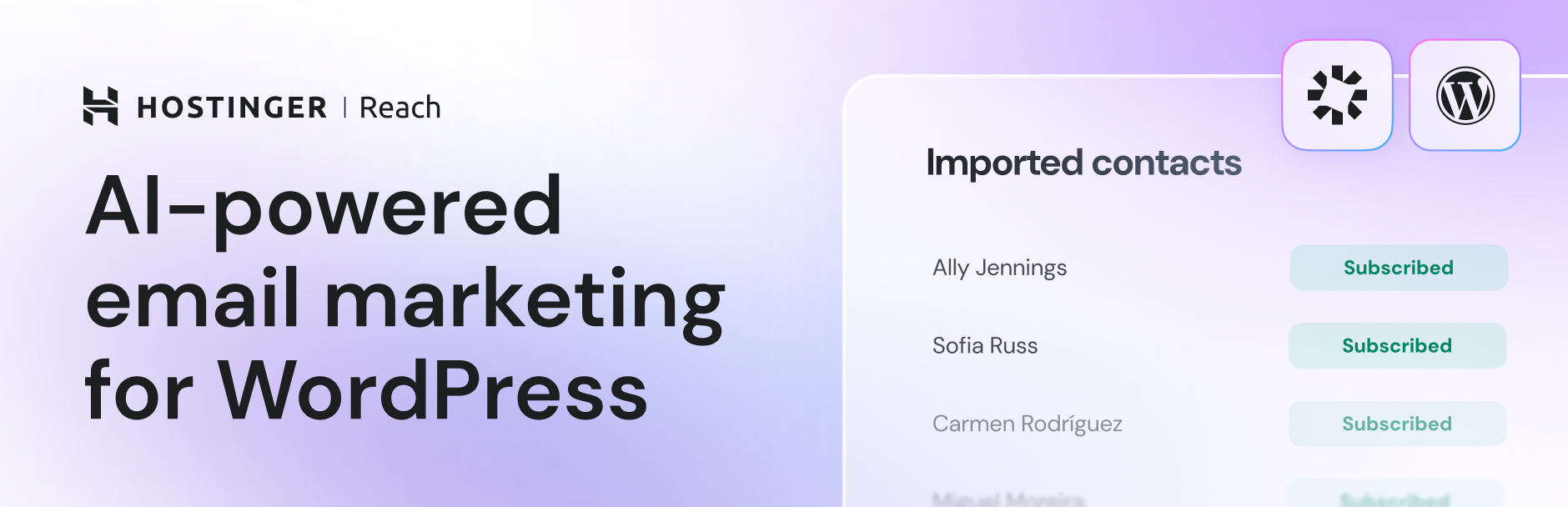 Hostinger Reach – AI-Powered Email Marketing for WordPress