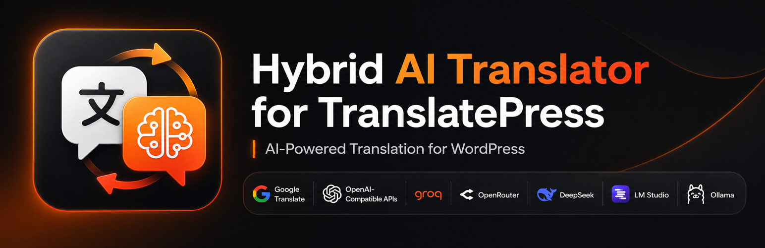 Hybrid AI Translator for TranslatePress
