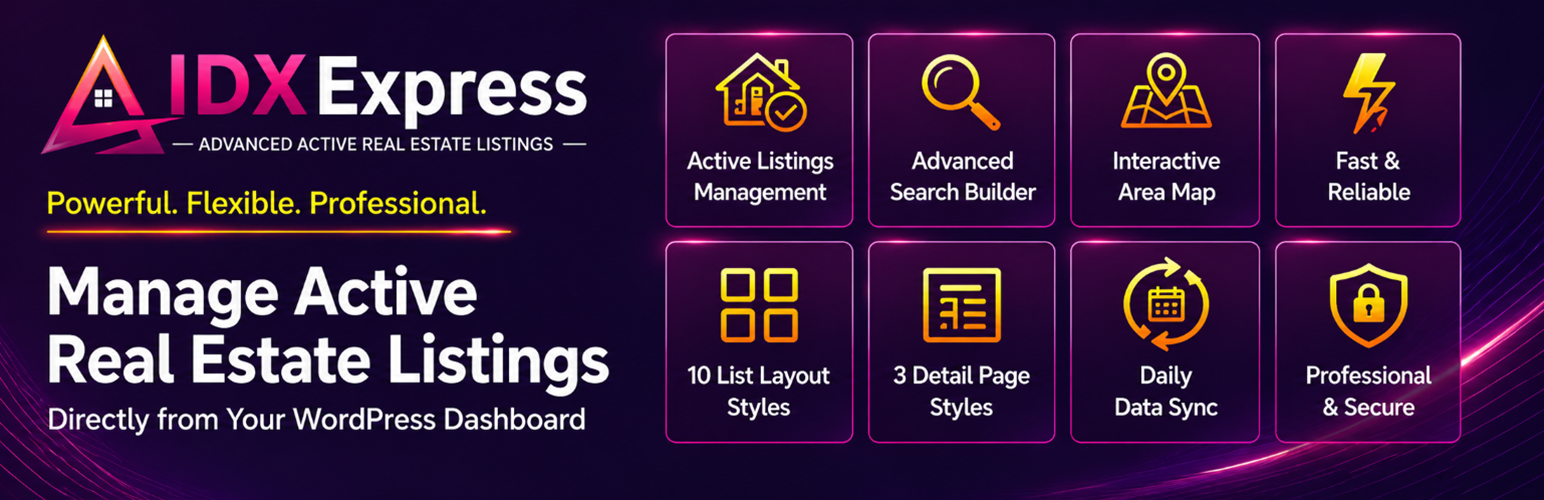 IDXExpress – Listings Pro