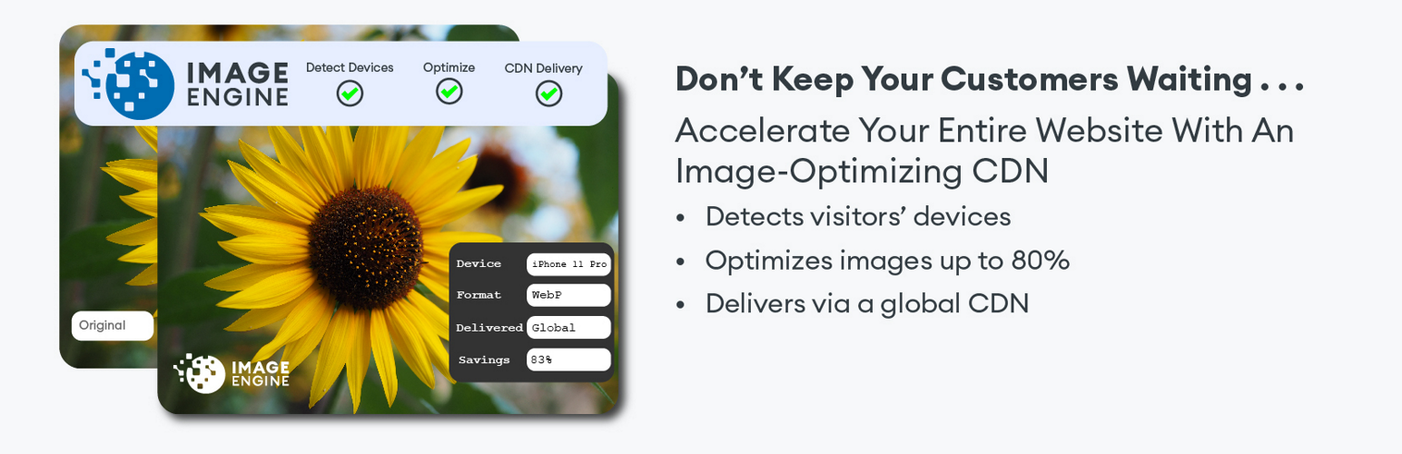 ImageEngine – Optimize the Images on Your WordPress Site Like No Other Plugin