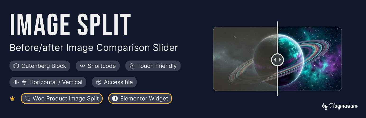 Image Split – Before/After Image Comparison Slider