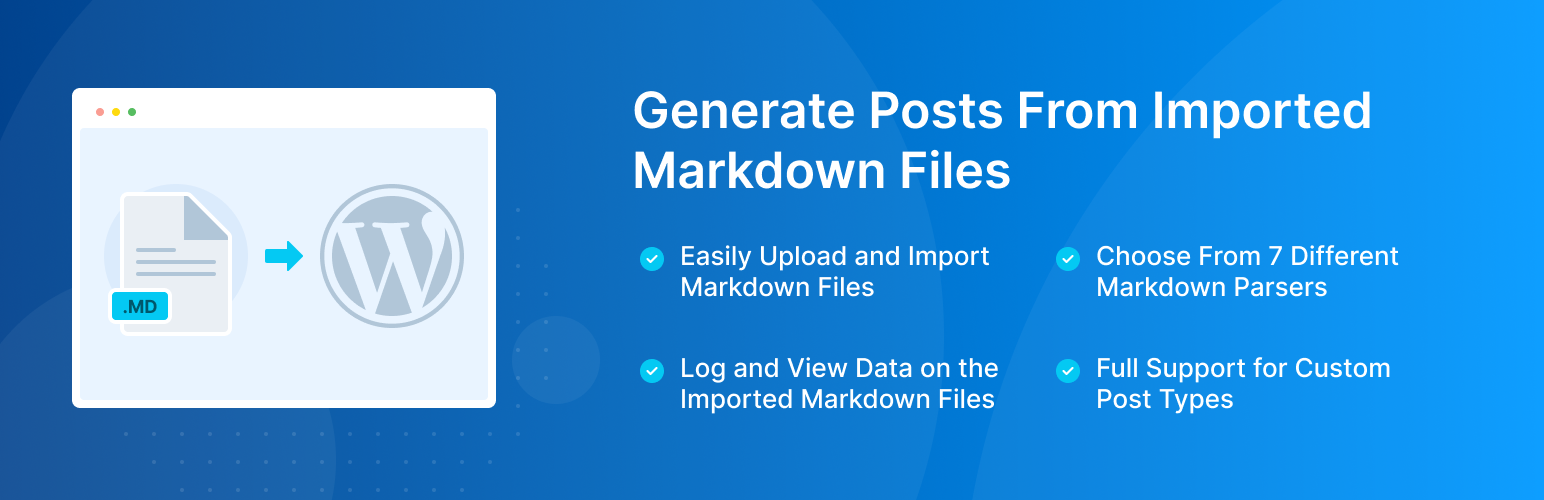 Import Markdown – Versatile Markdown Importer