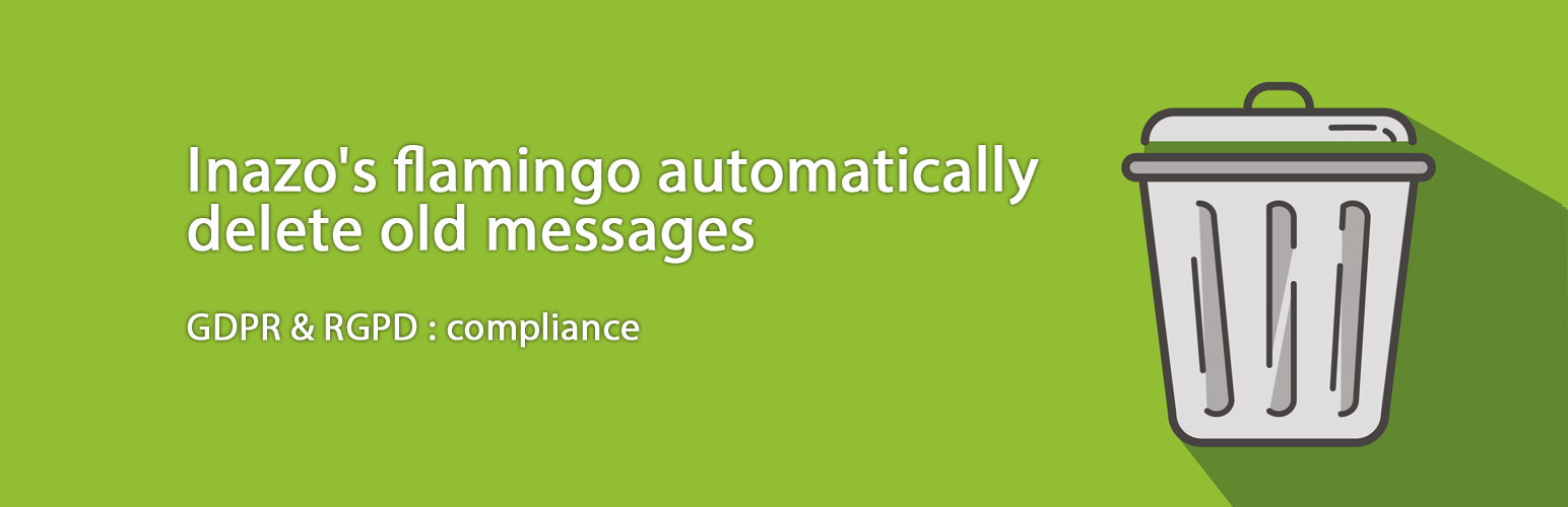 Inazo's flamingo automatically delete old messages