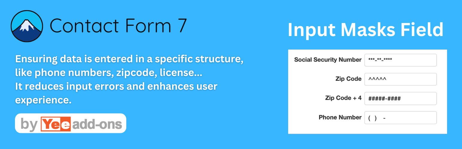 Input Masks for Contact Form 7