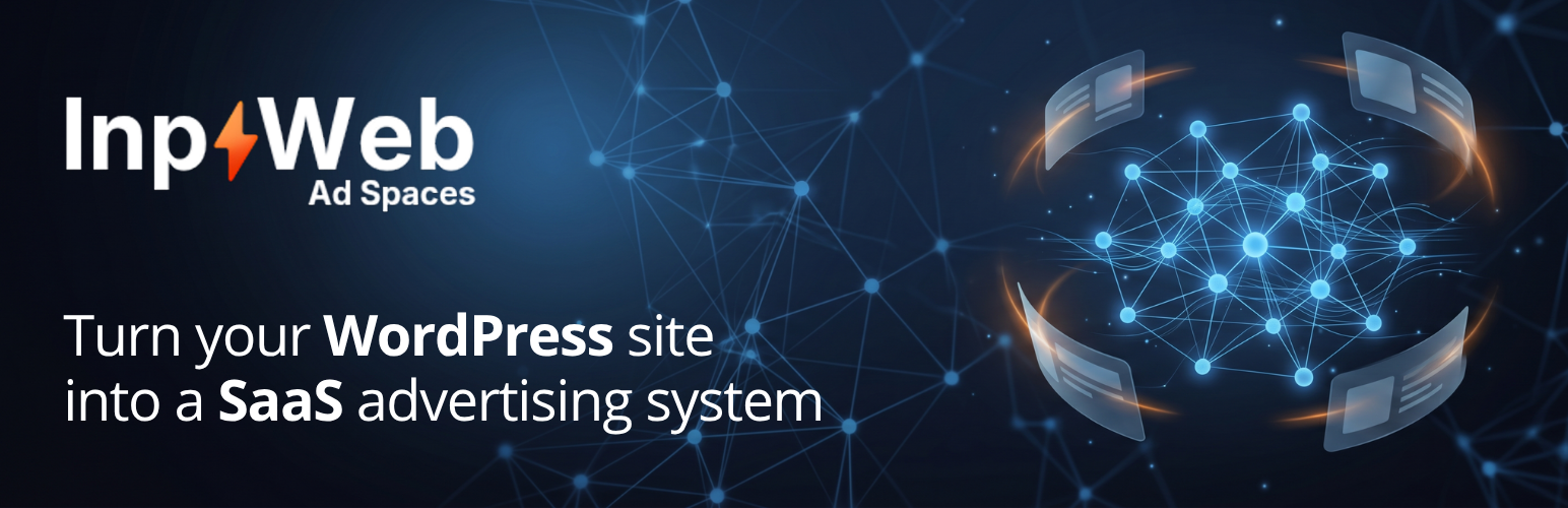 Inpweb Ad Spaces – Sell Ads, Banner Manager & Direct Website Monetization