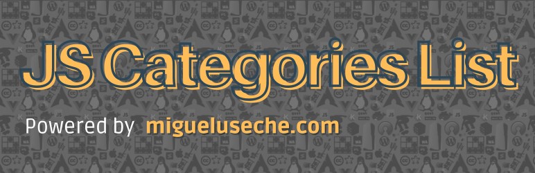 JS Categories List Widget