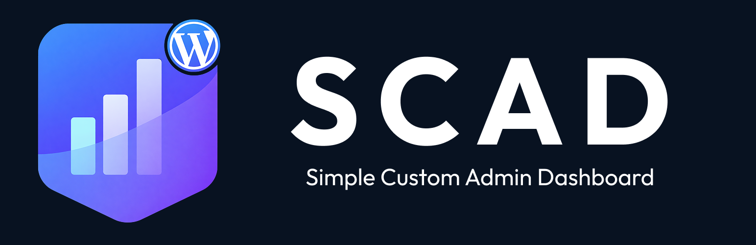 SCAD – Custom Admin Dashboard