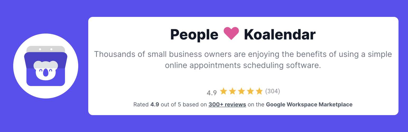 Koalendar – Easy Appointment Scheduling & Booking Plugin