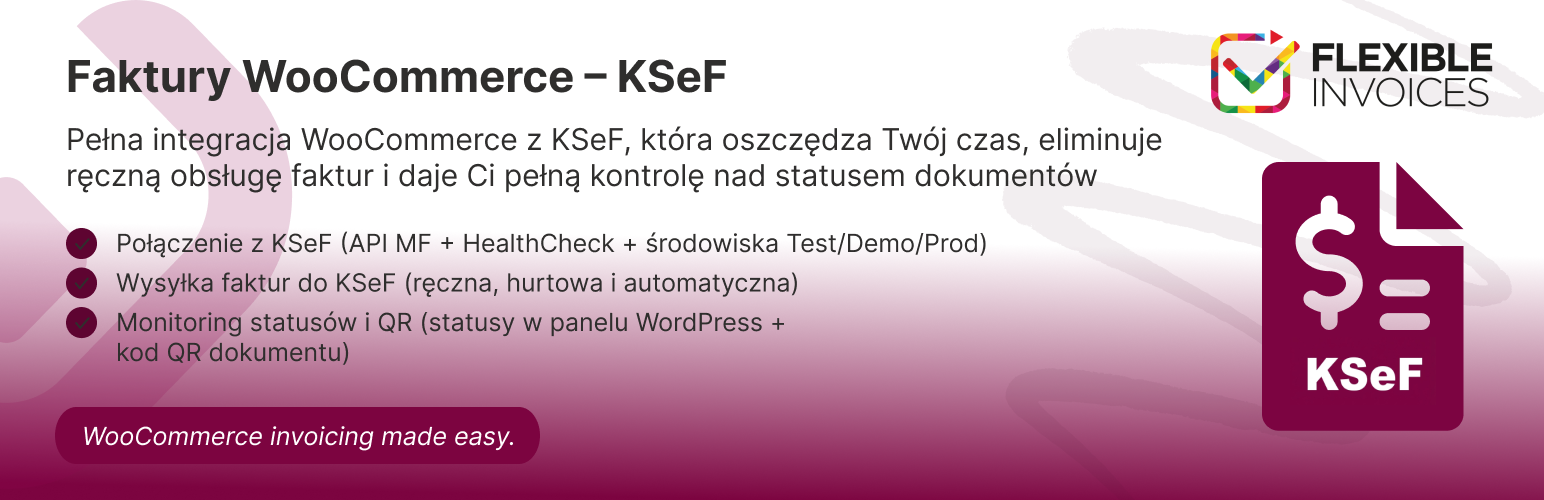 Flexible Invoices for WooCommerce – KSeF Add-on