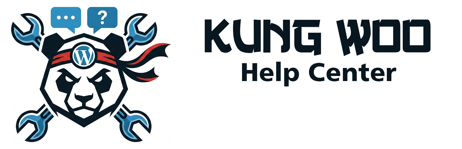 Kung Woo Help Center