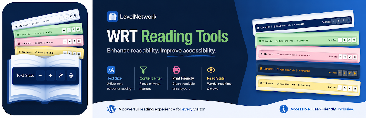 LevelNetwork WRT Reading Tools