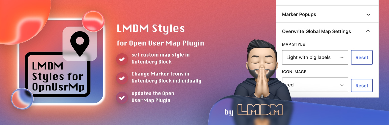 LMDM Styles for Open User Map