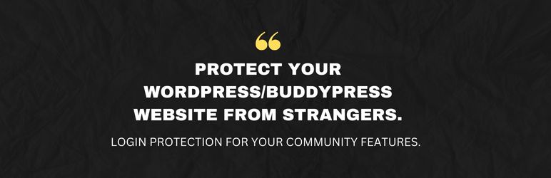 Wbcom Designs – Private Community for BuddyPress
