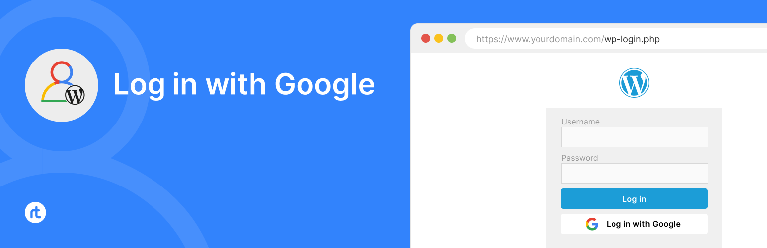 Log in with Google
