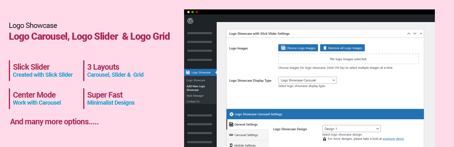 Logo Showcase – Responsive Logo Carousel, Logo Slider & Logo Grid