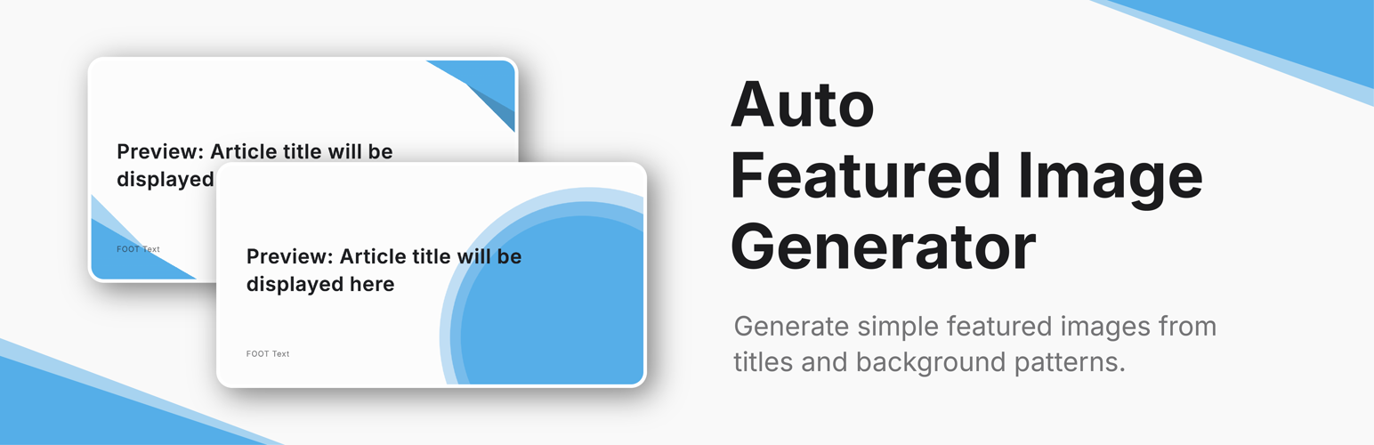 LOOS Featured Image Automator