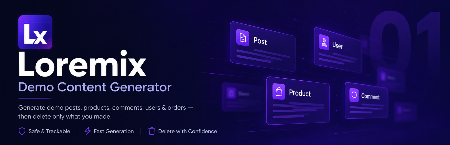 Loremix Demo Content Generator