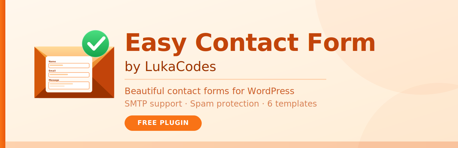 Easy Contact Form by LukaCodes