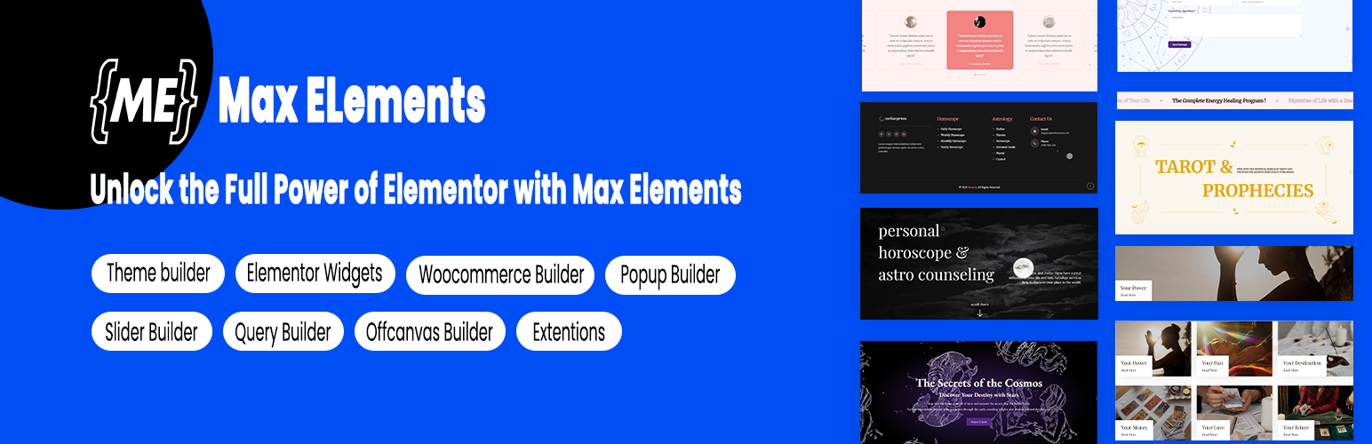 Max Elements for Elementor – Advanced Widgets, Extensions & Theme Builder