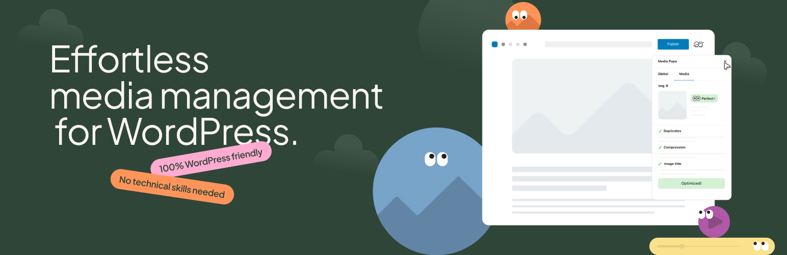 Mediapapa – Your WordPress Media Library Manager & Copilot