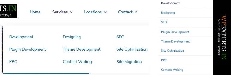 Menu Based Sidebar