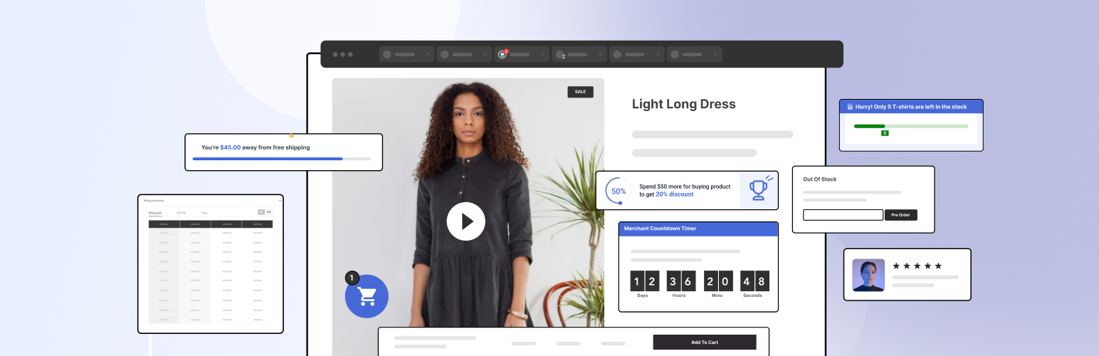 Pre-Orders, Product Labels, Buy Now, Quick View, Discount Rules and More for WooCommerce – Merchant