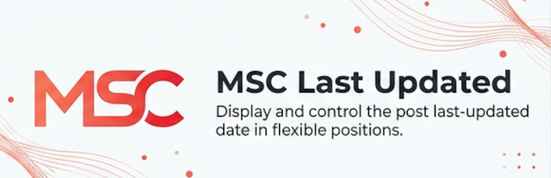 Micro Site Care: Post Last Updated Date