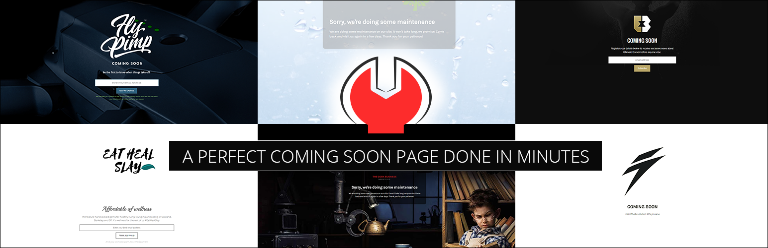 Minimal Coming Soon – Coming Soon Page