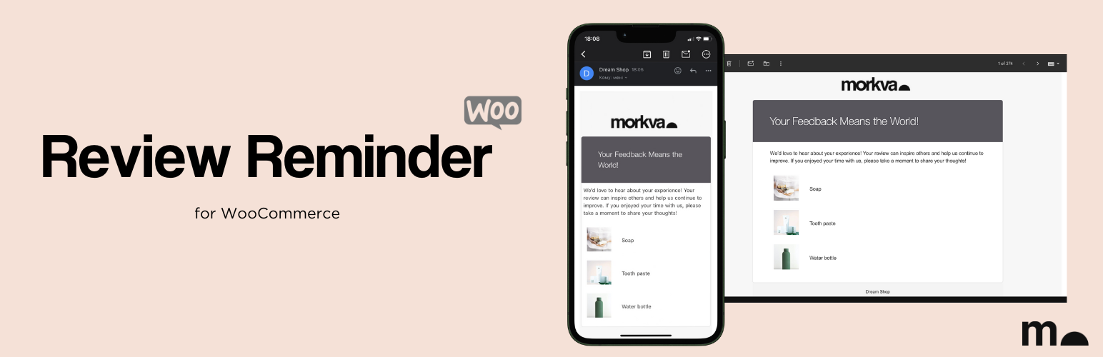 morkva Product Review Reminder for WooCommerce