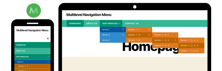 Multilevel Navigation Menu