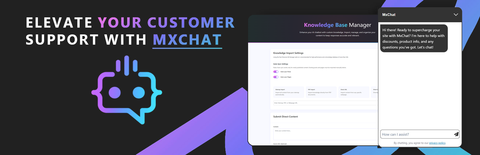 MxChat – AI Chatbot & Content Generation for WordPress