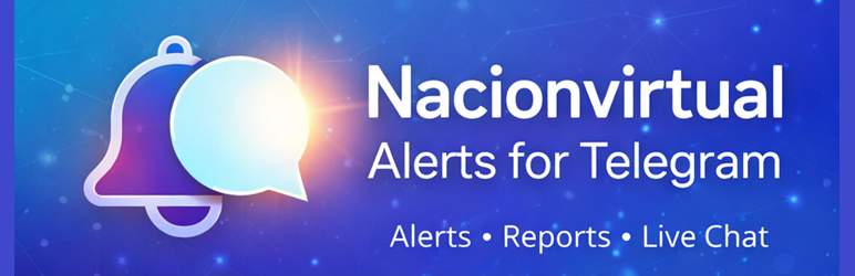 Nacionvirtual – Alerts & Chat for Telegram