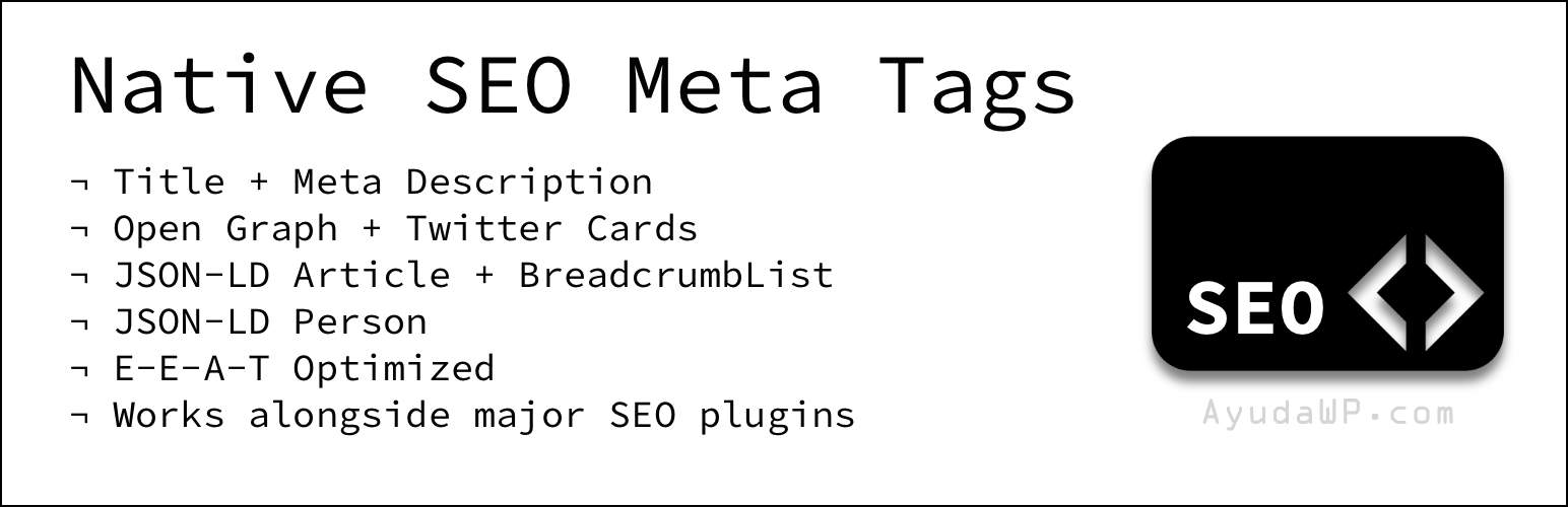 Native SEO Meta Tags