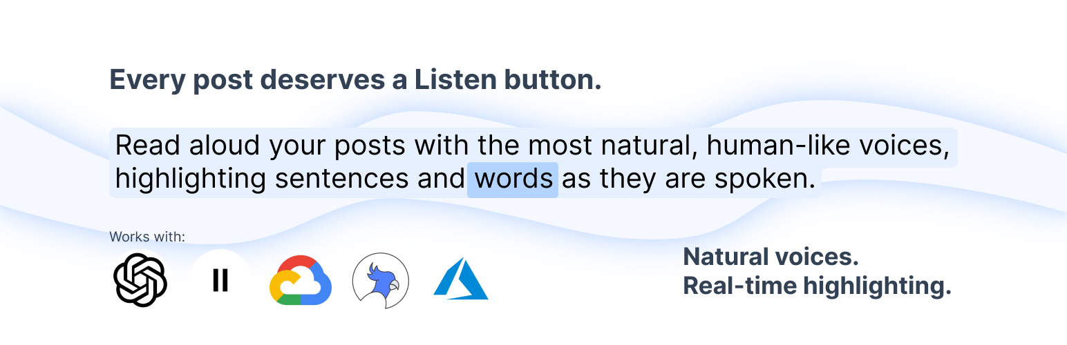 Reinvent WP Text to Speech