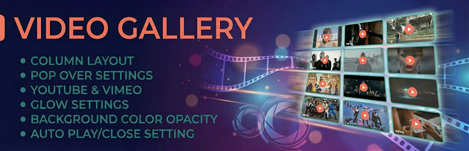 Video Gallery YouTube Vimeo