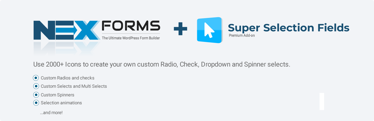 NEX-Forms ADD ON – Super Select