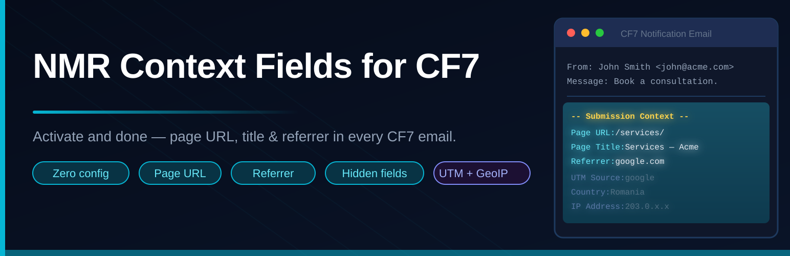 NMR Context Fields for CF7