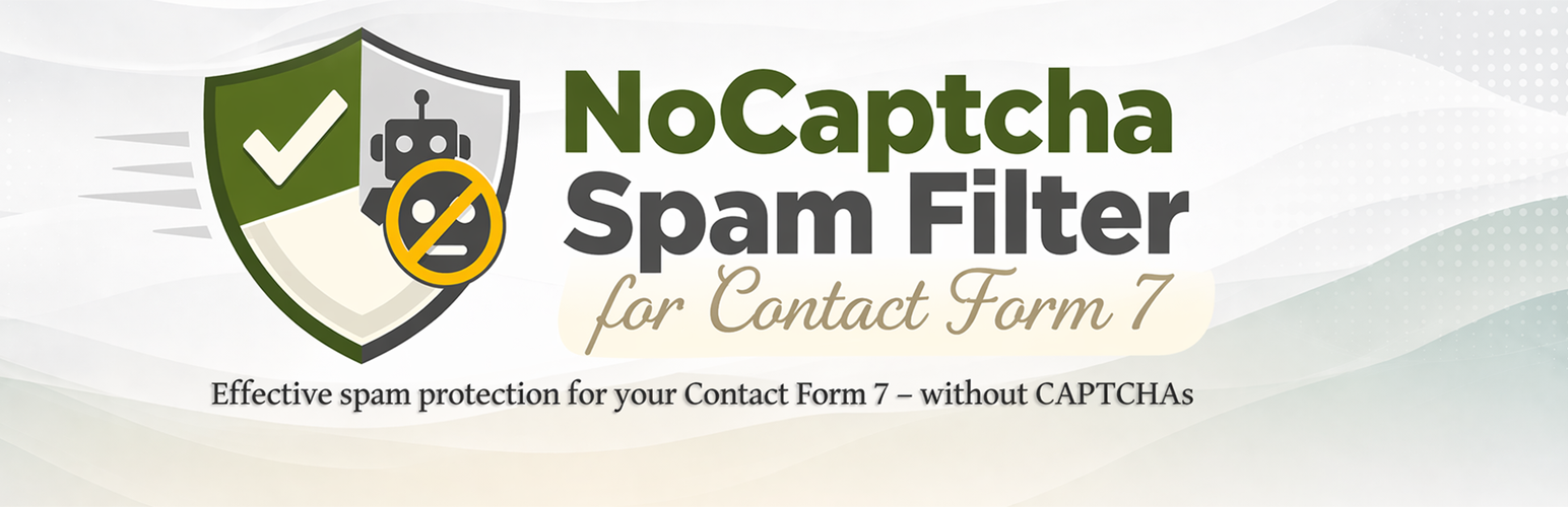 NoCaptcha Spam Filter for Contact Form 7