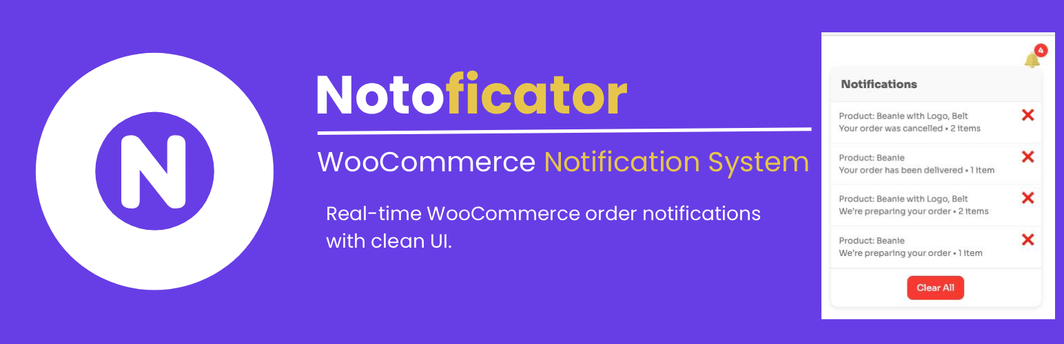 Notoficator – Order Notification System