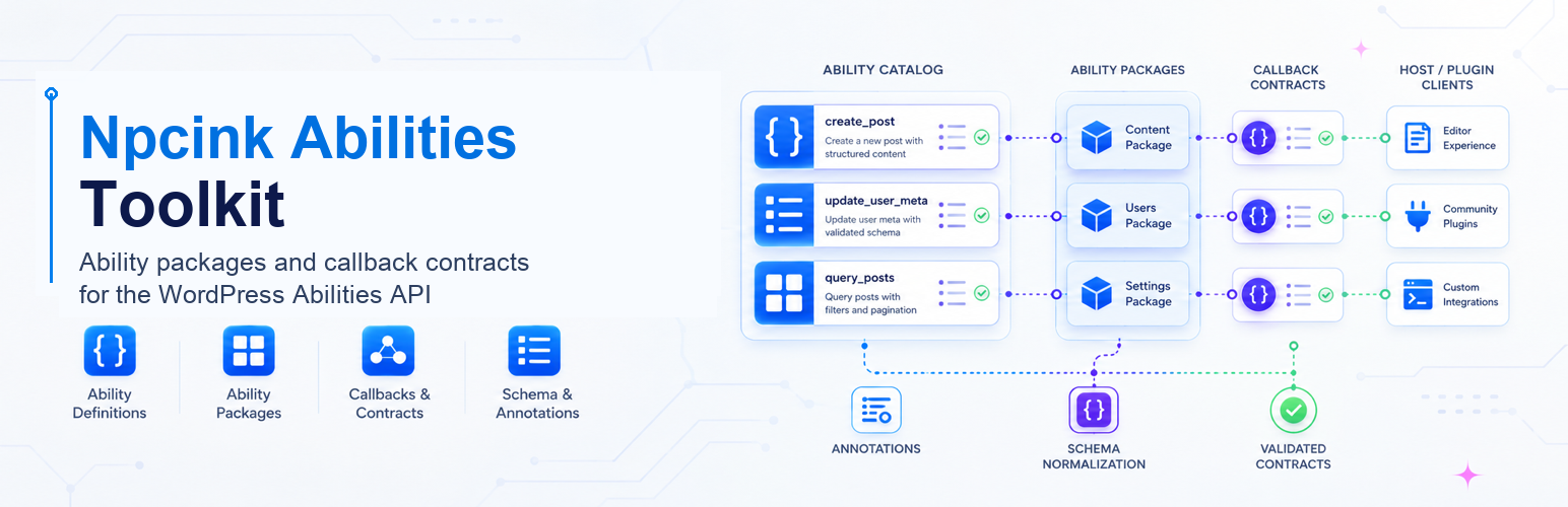 Npcink Abilities Toolkit