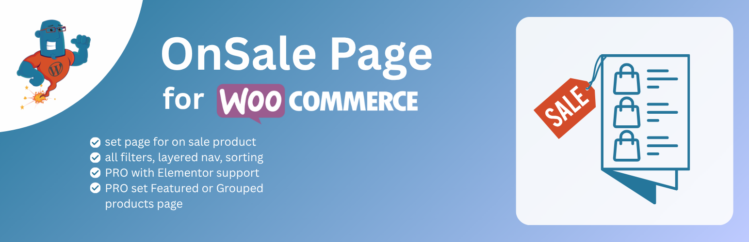 OnSale Page for WooCommerce