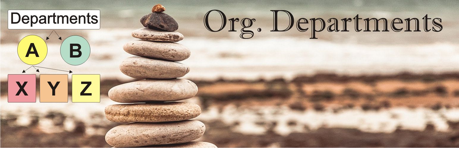 Org. Departments
