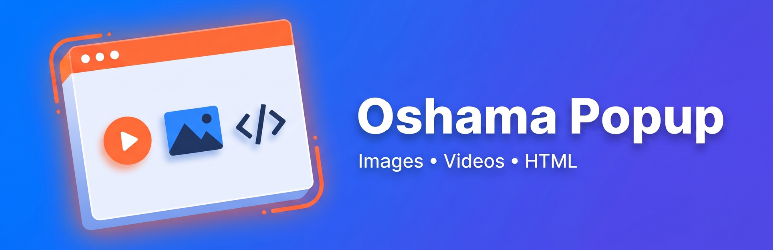Oshama Popup