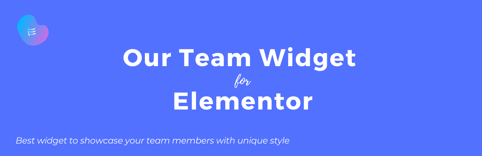 Our Team Widget for Elementor