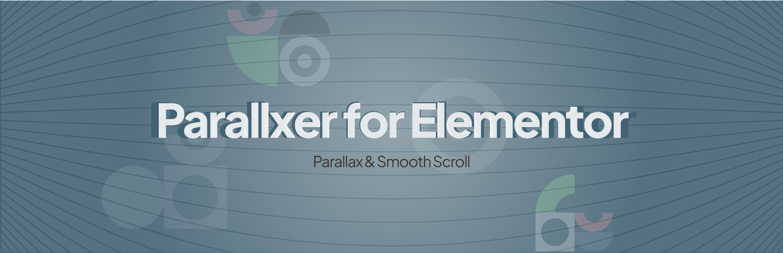 Parallaxer for Elementor