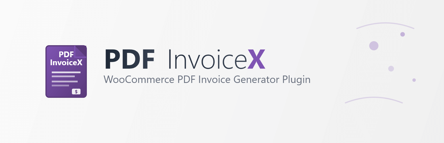 PDF InvoiceX – PDF Invoice for WooCommerce