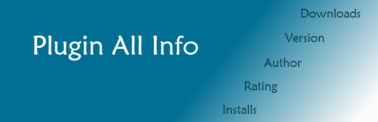 Plugin All Info