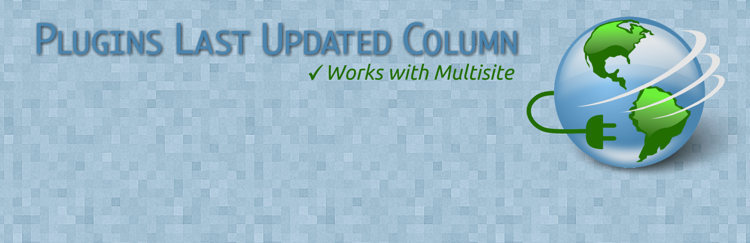 Plugins Last Updated Column