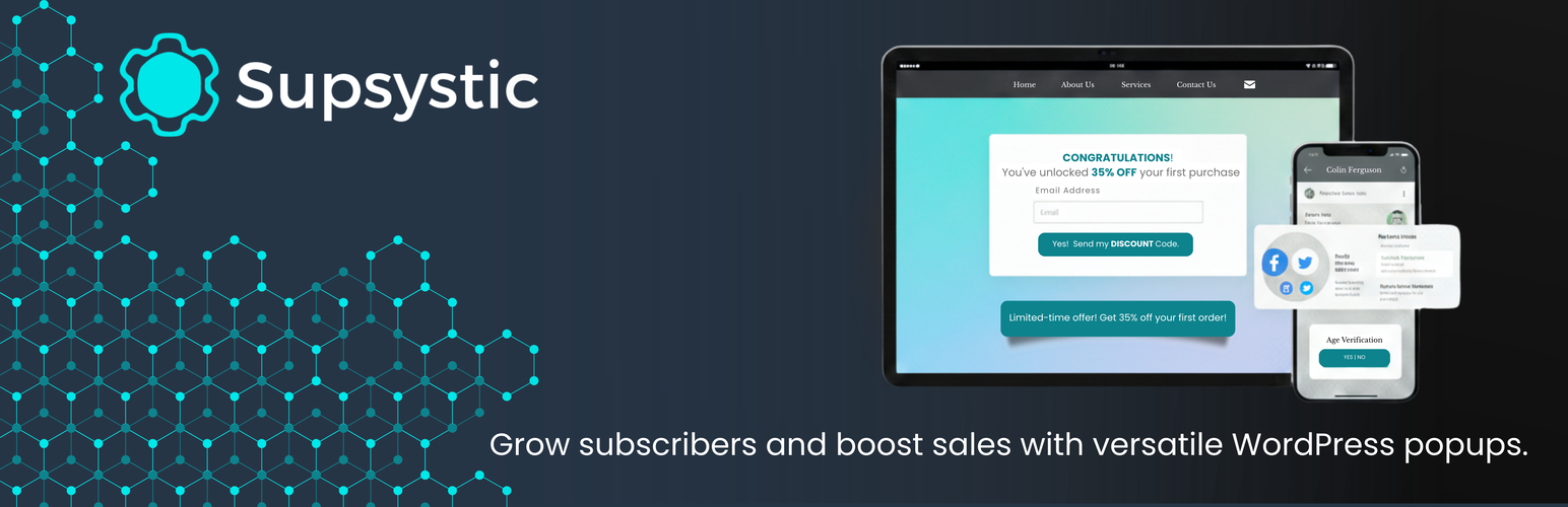Smart Popup by Supsystic