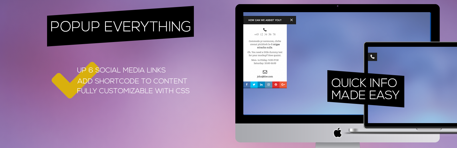 PopUp Everything